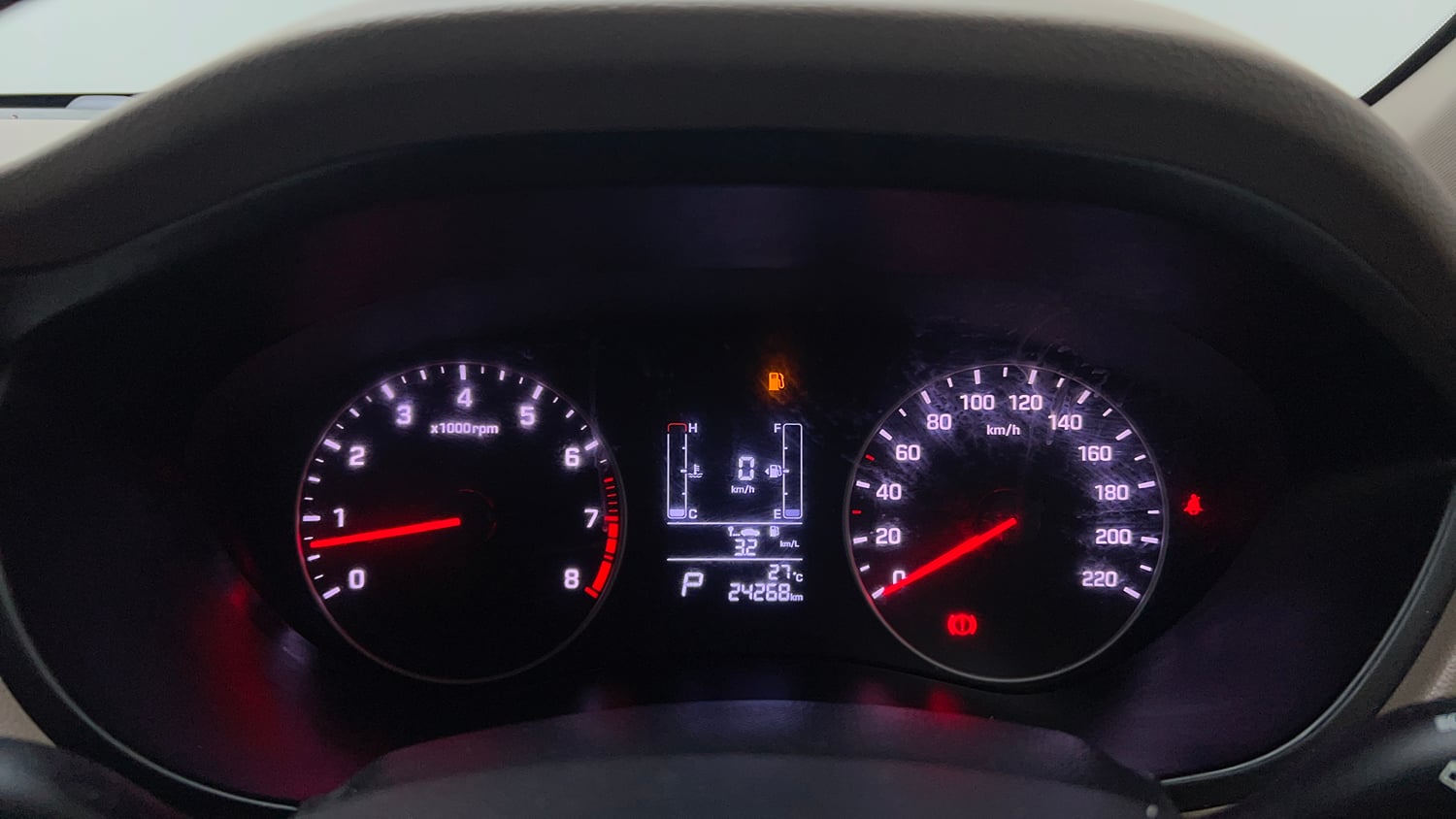 Used 2018 Hyundai Elite i20 Asta 1.2 AT Petrol Automatic interior CLUSTERMETER VIEW