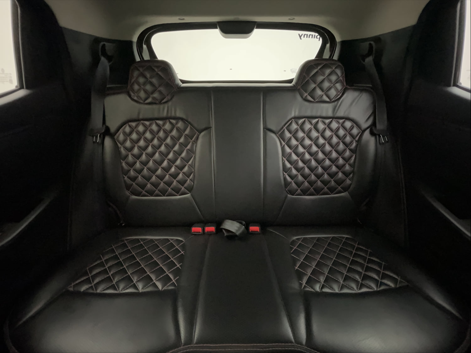 Used 2020 Renault Kwid 1.0 RXT AMT Opt Petrol Automatic interior REAR SEAT CONDITION VIEW