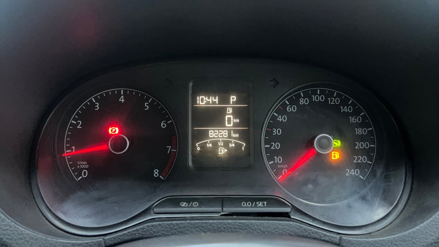 Used 2016 Volkswagen Polo GT TSI Petrol Automatic interior CLUSTERMETER VIEW