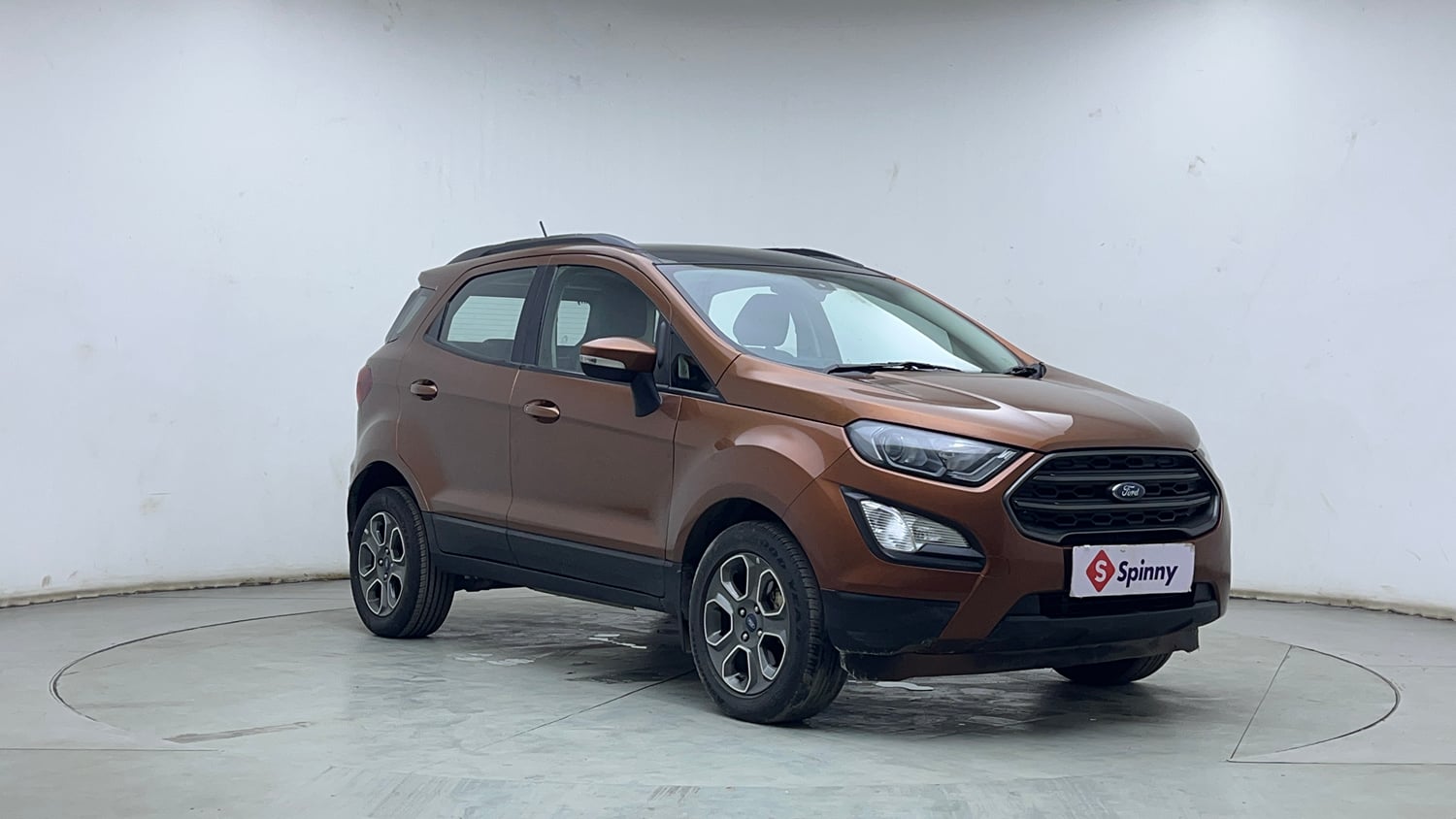 Used 2020 Ford EcoSport S MT 1.5 TDCi Diesel Manual exterior RIGHT FRONT CORNER VIEW