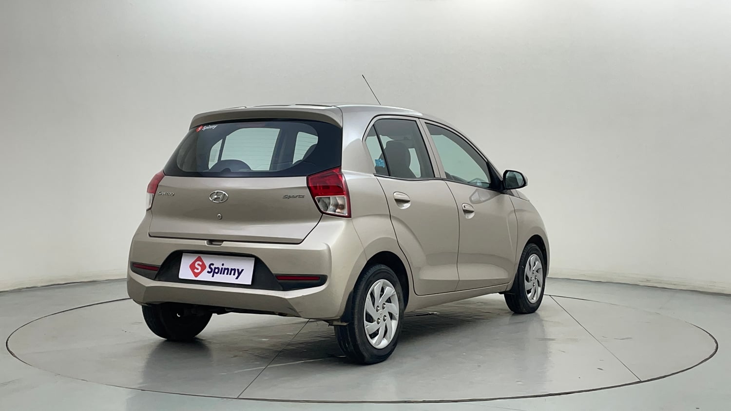 Used 2019 Hyundai Santro Sportz Petrol Manual exterior RIGHT REAR CORNER VIEW