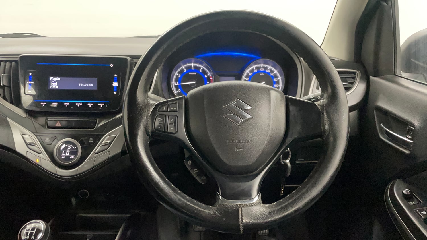 Used 2019 Maruti Suzuki Baleno Delta Petrol Manual interior STEERING VIEW
