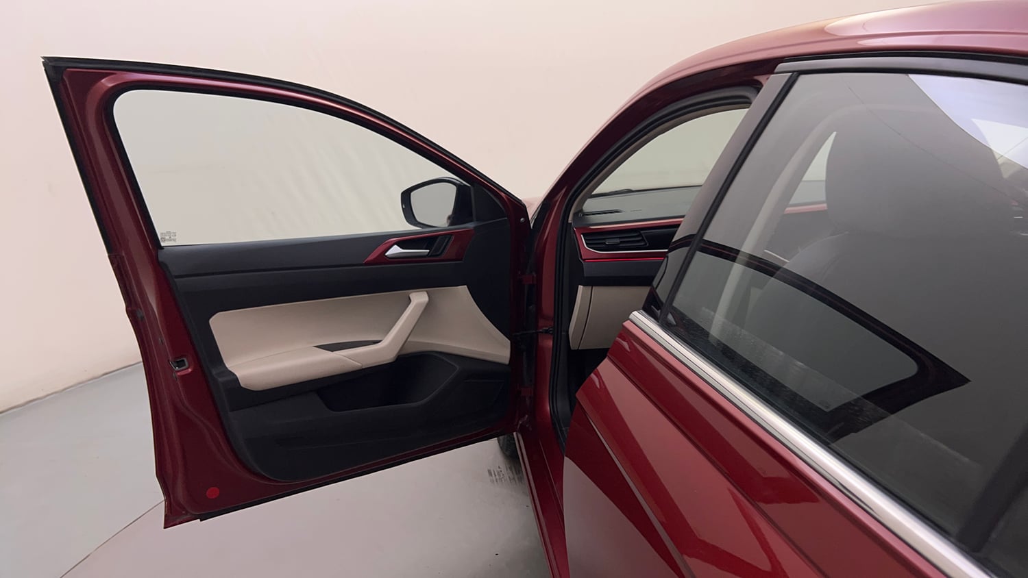 Used 2024 Volkswagen Virtus GT Plus 1.5 TSI EVO DSG Petrol Automatic interior LEFT FRONT DOOR OPEN VIEW