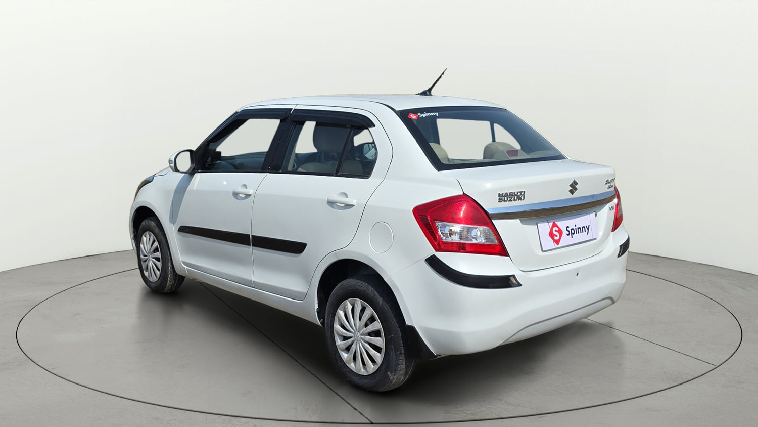 Used 2016 Maruti Suzuki Swift Dzire VXI Petrol Manual exterior LEFT REAR CORNER VIEW