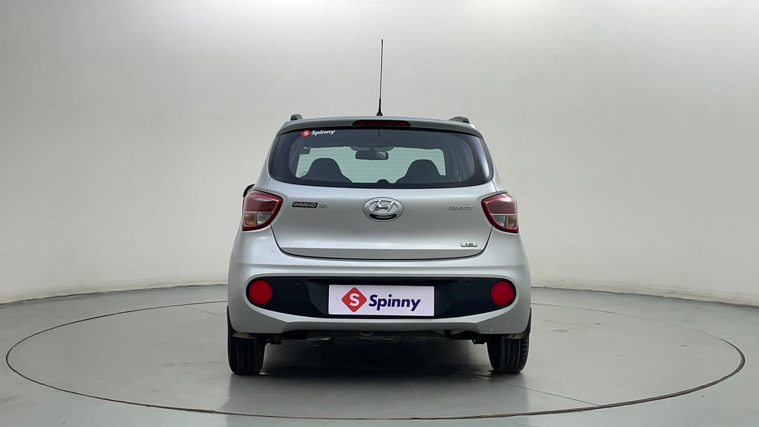 Used 2017 Hyundai Grand i10 Sportz 1.2 Kappa VTVT Petrol Manual exterior BACK VIEW