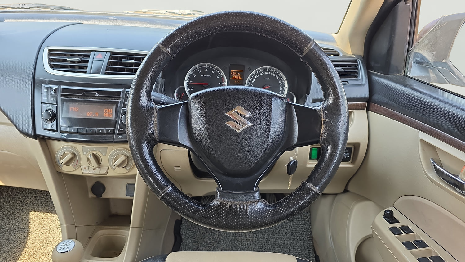 Used 2016 Maruti Suzuki Swift Dzire VXI Petrol Manual interior STEERING VIEW