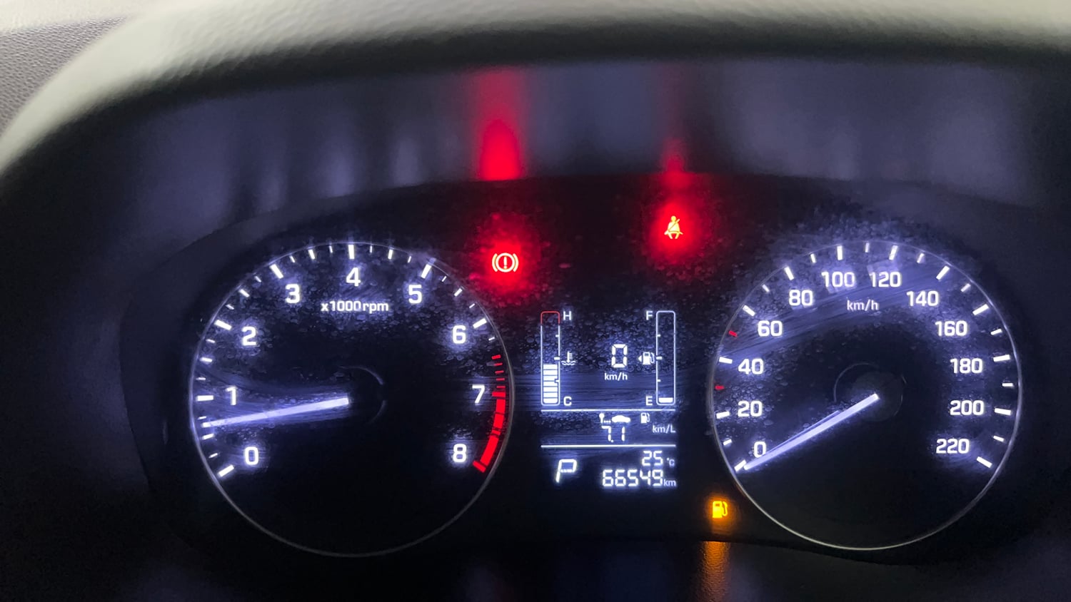 Used 2019 Hyundai Creta SX 1.6 AT Petrol Petrol Automatic interior CLUSTERMETER VIEW