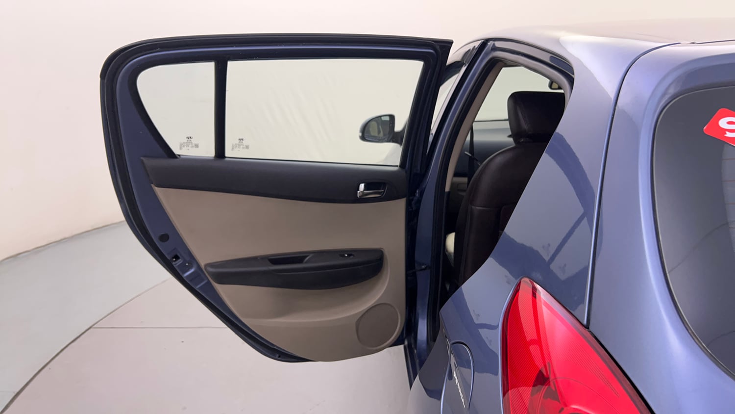 Used 2012 Hyundai i20 Sportz 1.2 Petrol Manual interior LEFT REAR DOOR OPEN VIEW