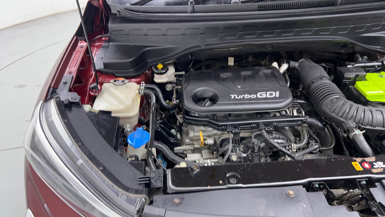 Used 2020 Kia Sonet GTX Plus 1.0 DCT Petrol Automatic engine ENGINE RIGHT SIDE VIEW