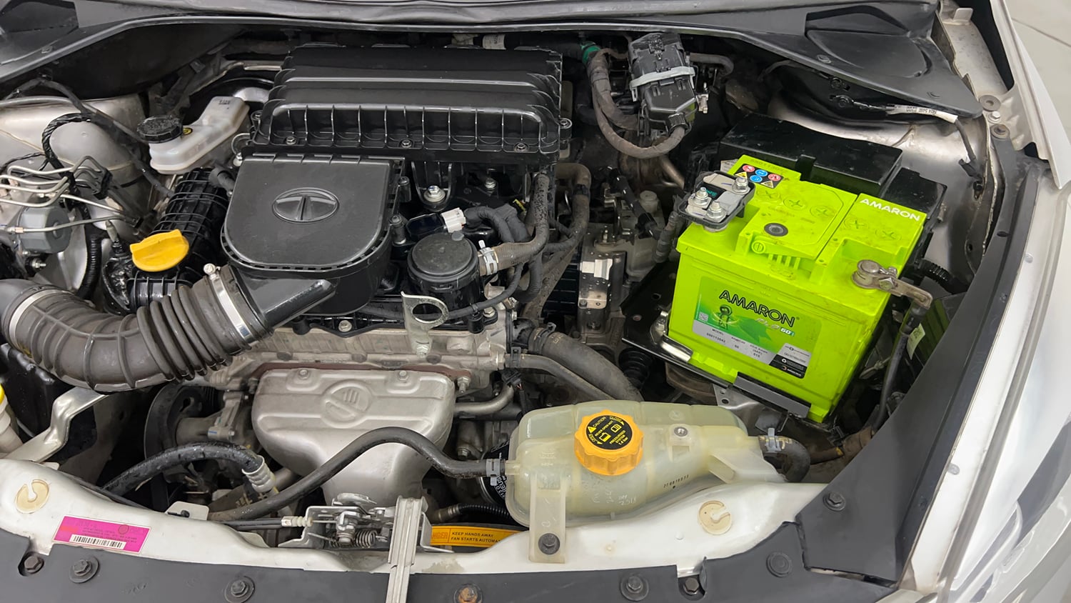Used 2018 Tata Tiago Revotron XZA Petrol Automatic engine ENGINE LEFT SIDE VIEW