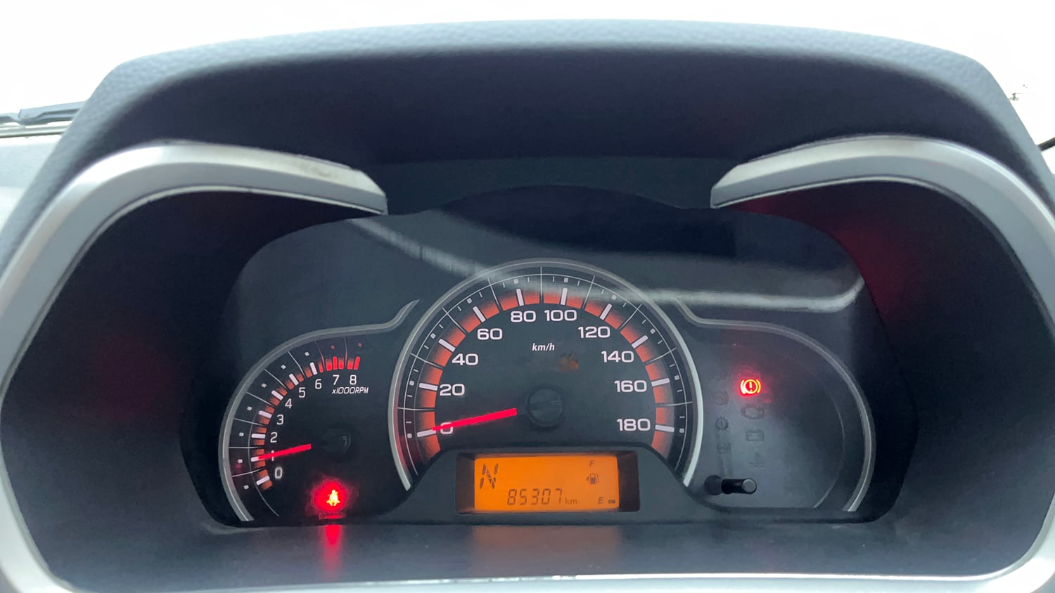 Used 2016 Maruti Suzuki Alto K10 VXi AMT Petrol Automatic interior CLUSTERMETER VIEW