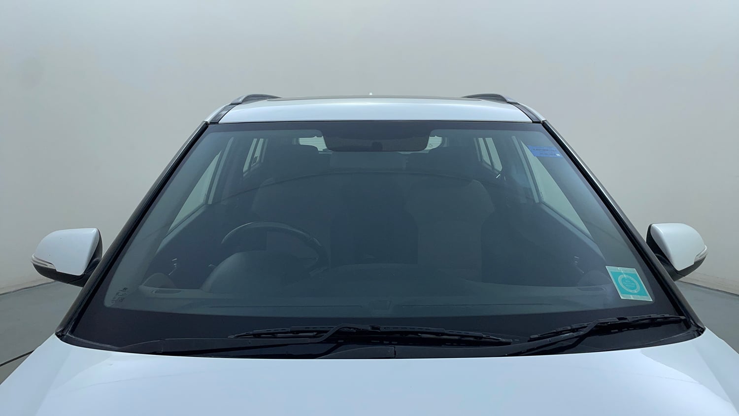 Used 2018 Hyundai Creta SX 1.6 AT Petrol Petrol Automatic exterior FRONT WINDSHIELD VIEW