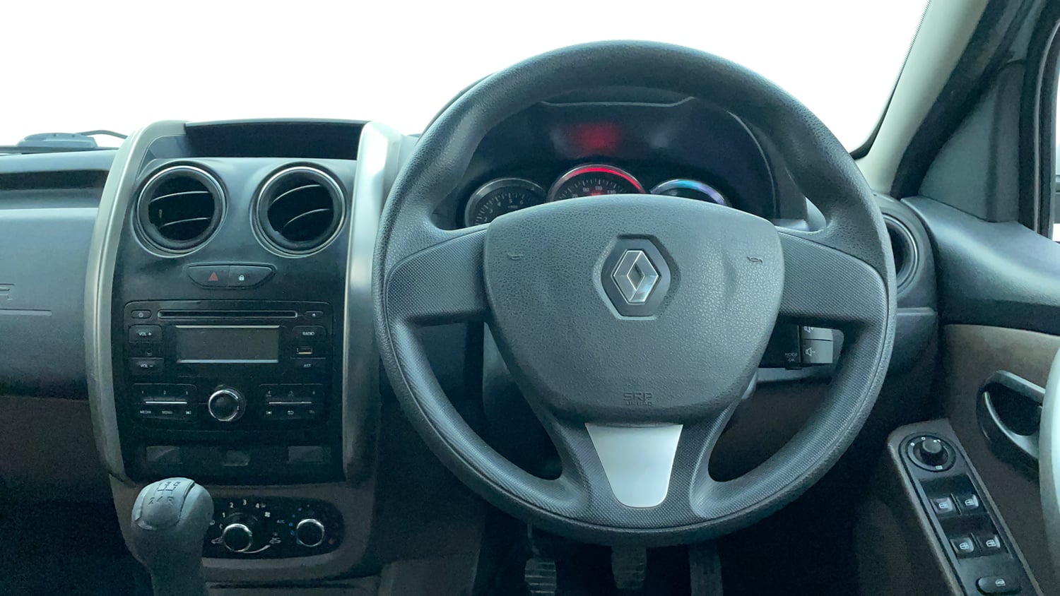 Used 2017 Renault Duster RXL Petrol Petrol Manual interior STEERING VIEW