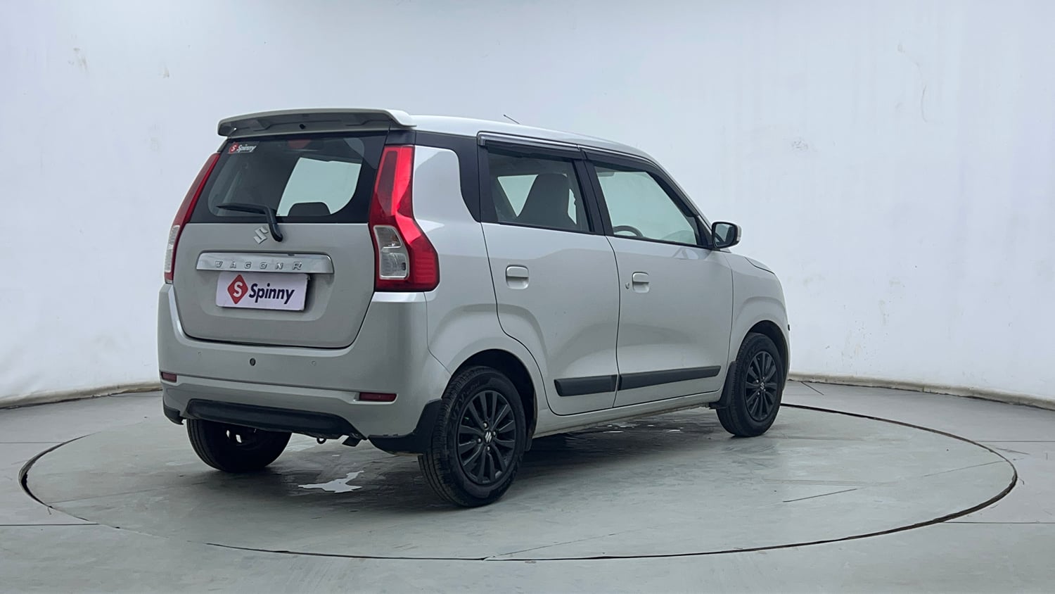 Used 2025 Maruti Suzuki Wagon R ZXI Plus 1.2 AGS Petrol Automatic exterior RIGHT REAR CORNER VIEW