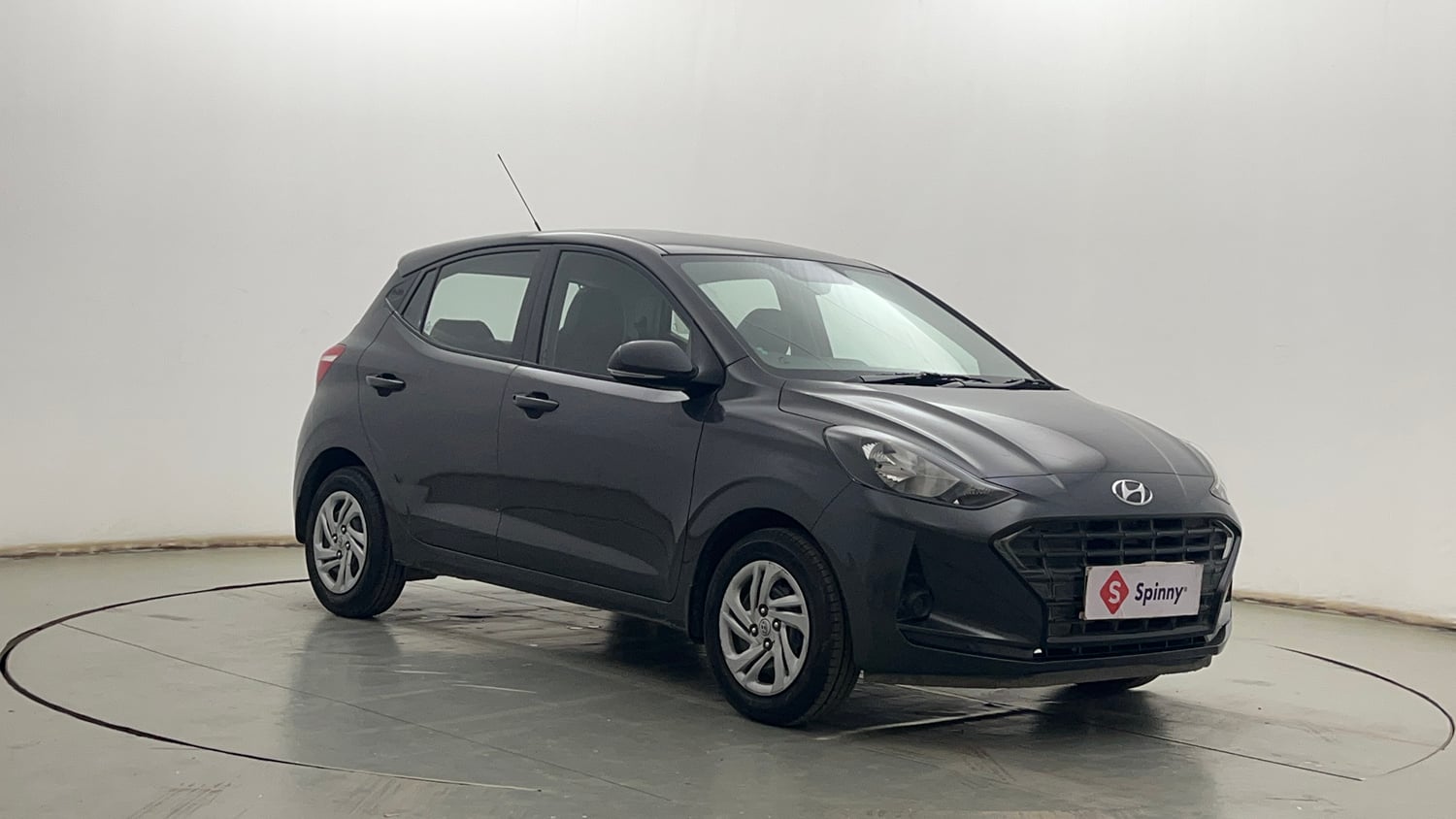 Used 2019 Hyundai Grand i10 Nios Magna AMT 1.2 Kappa VTVT Petrol Automatic exterior RIGHT FRONT CORNER VIEW