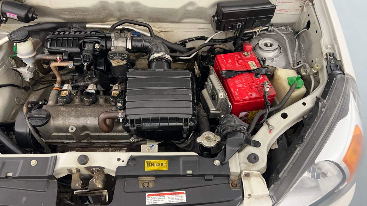 Used 2018 Maruti Suzuki Alto 800 LXi Petrol Manual engine ENGINE LEFT SIDE VIEW