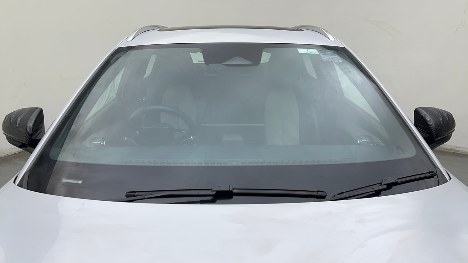 Used 2023 BYD Atto 3 Extended Range Electric Automatic exterior FRONT WINDSHIELD VIEW