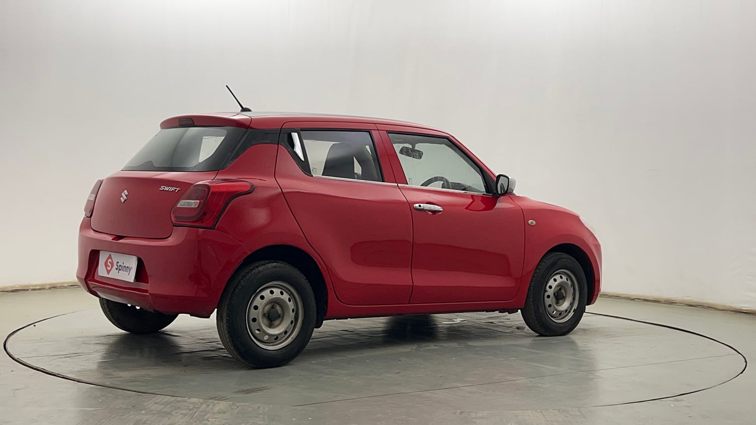 Used 2018 Maruti Suzuki Swift LXi Petrol Manual exterior RIGHT REAR CORNER VIEW