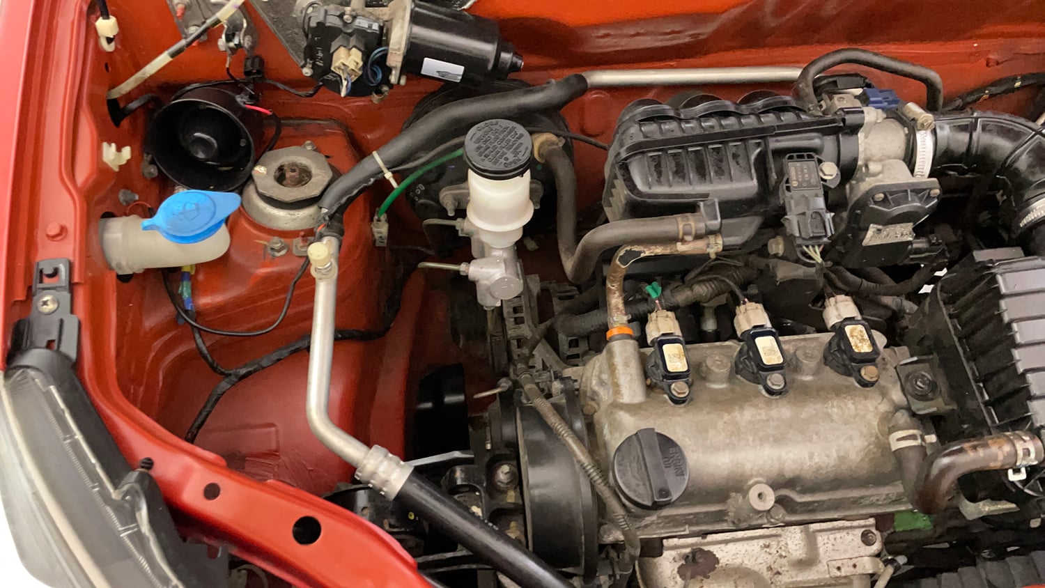 Used 2018 Maruti Suzuki Alto 800 LXi Petrol Manual engine ENGINE RIGHT SIDE VIEW