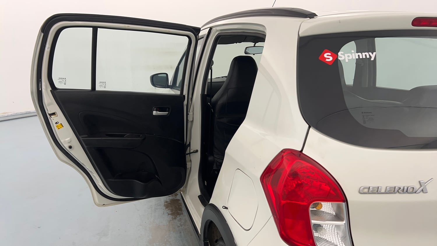 Used 2021 Maruti Suzuki Celerio X VXi AMT Petrol Automatic interior LEFT REAR DOOR OPEN VIEW