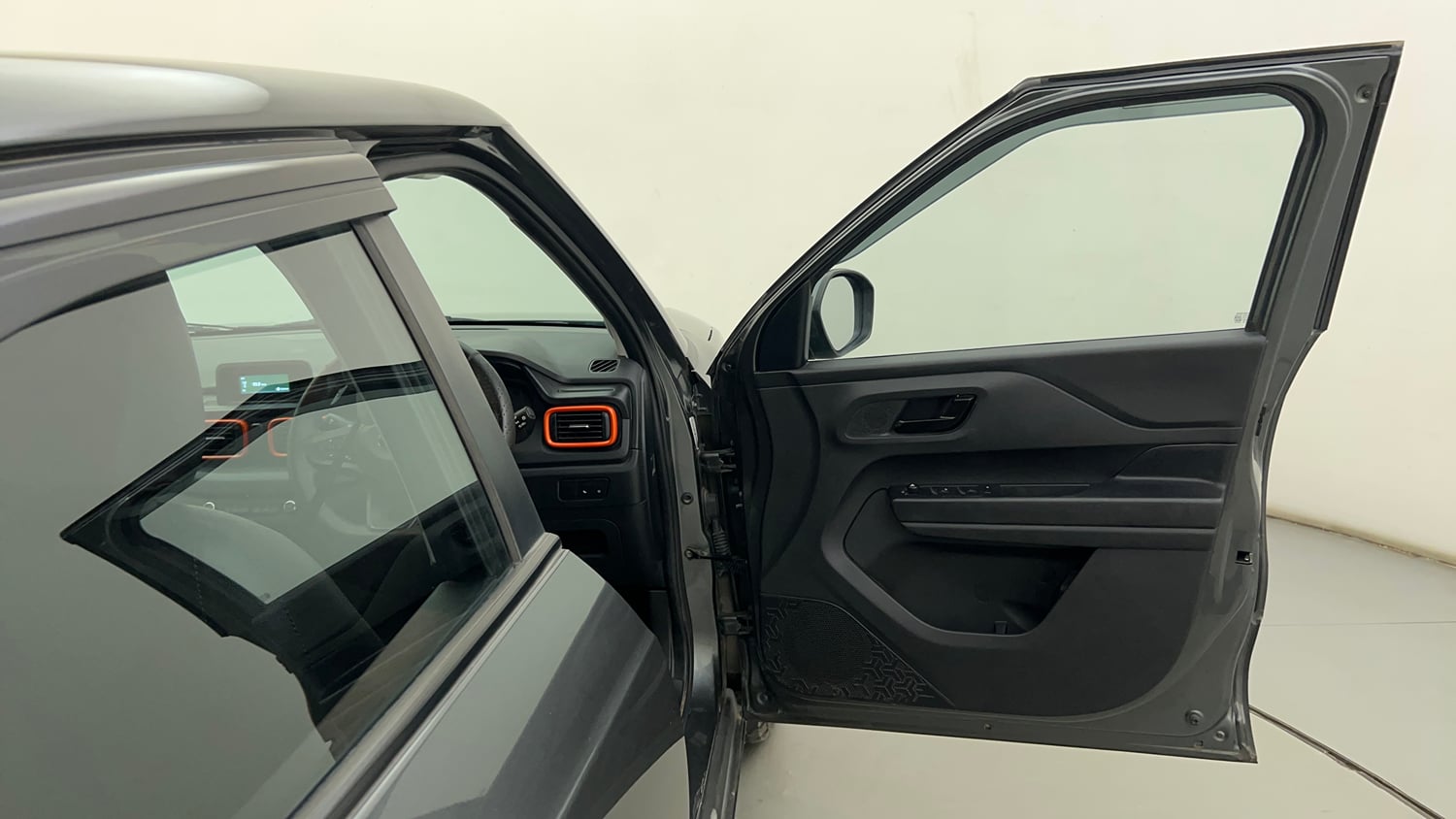 Used 2024 Tata Punch Adventure MT Petrol Manual interior RIGHT FRONT DOOR OPEN VIEW