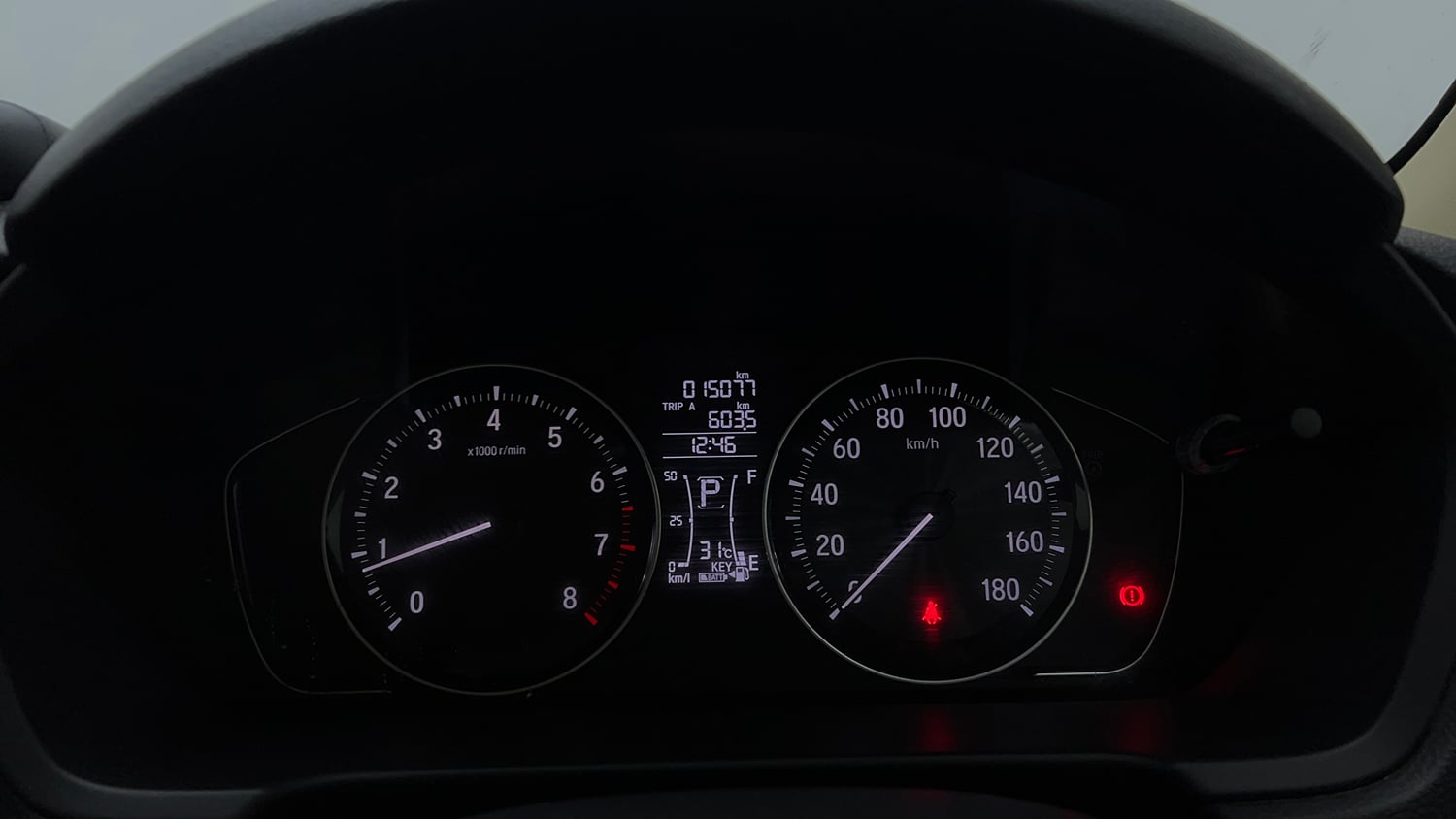 Used 2023 Honda Amaze VX 1.2 Petrol CVT Petrol Automatic interior CLUSTERMETER VIEW
