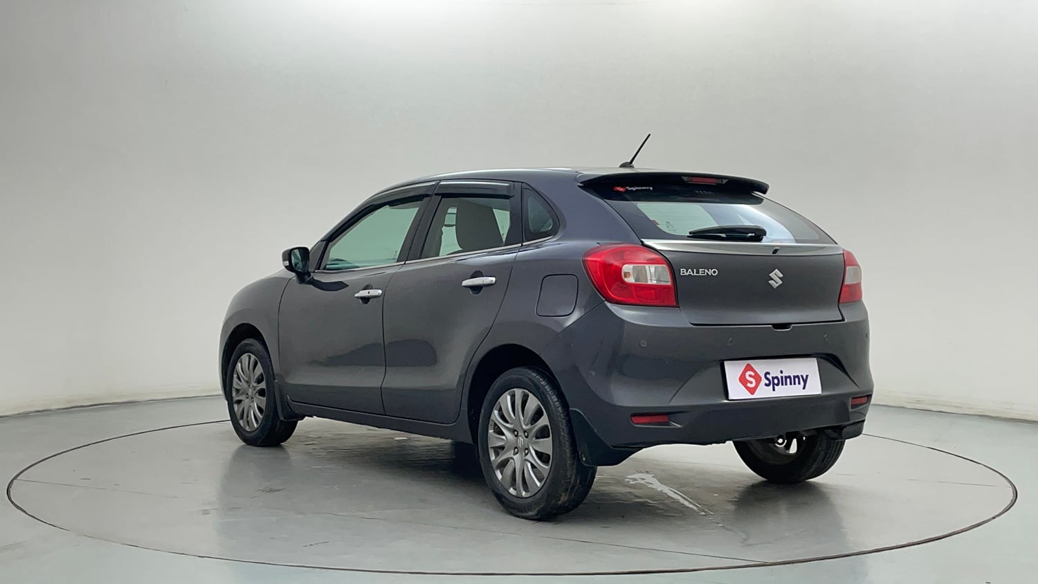 Used 2016 Maruti Suzuki Baleno Zeta 1.2 Petrol Manual exterior LEFT REAR CORNER VIEW