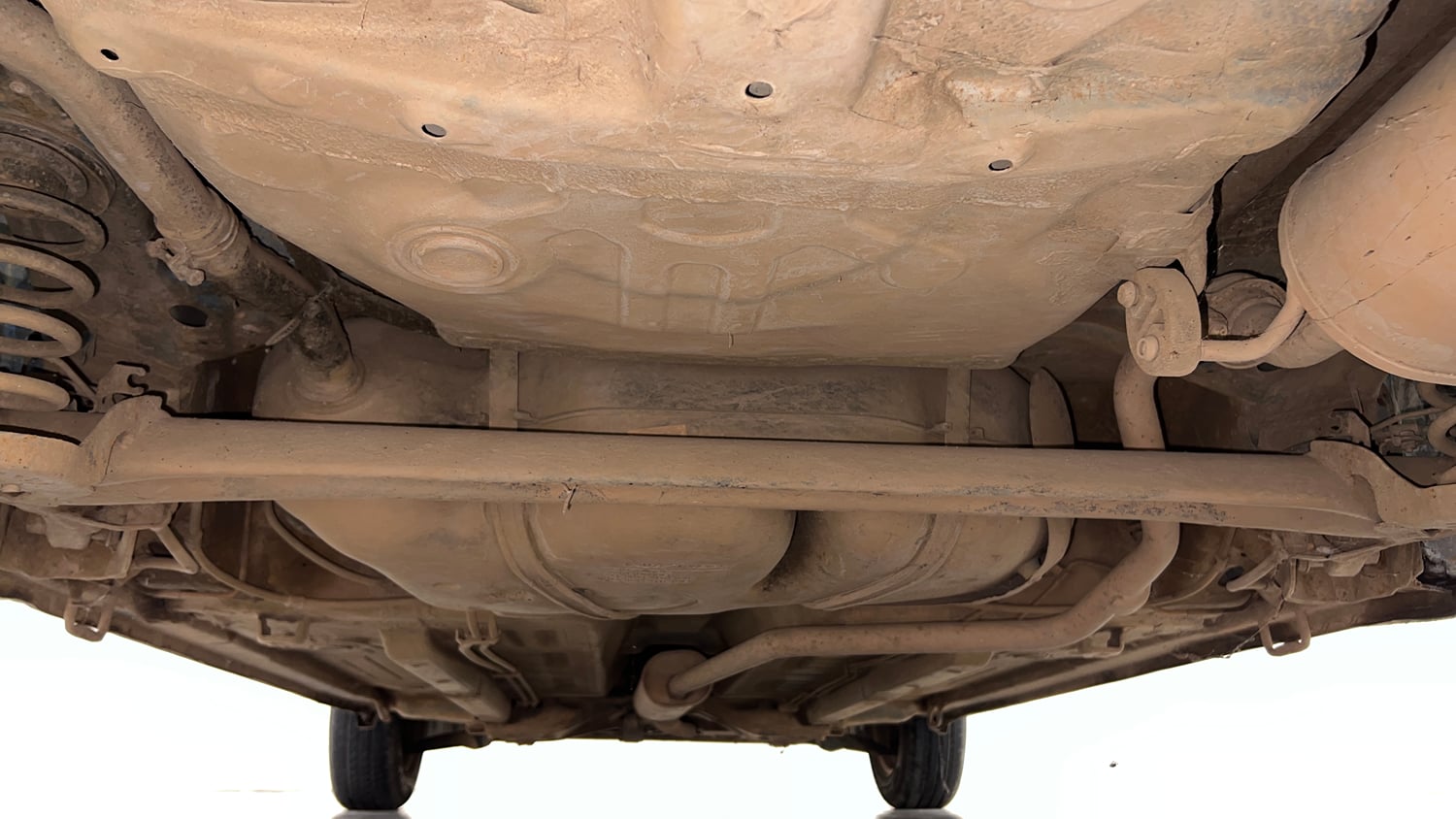 Used 2016 Maruti Suzuki Celerio VXi AMT Petrol Automatic extra REAR UNDERBODY VIEW (TAKEN FROM REAR)