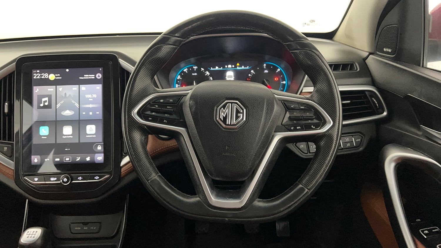 Used 2020 MG Motors Hector Plus Sharp 2.0 Diesel Diesel Manual interior STEERING VIEW