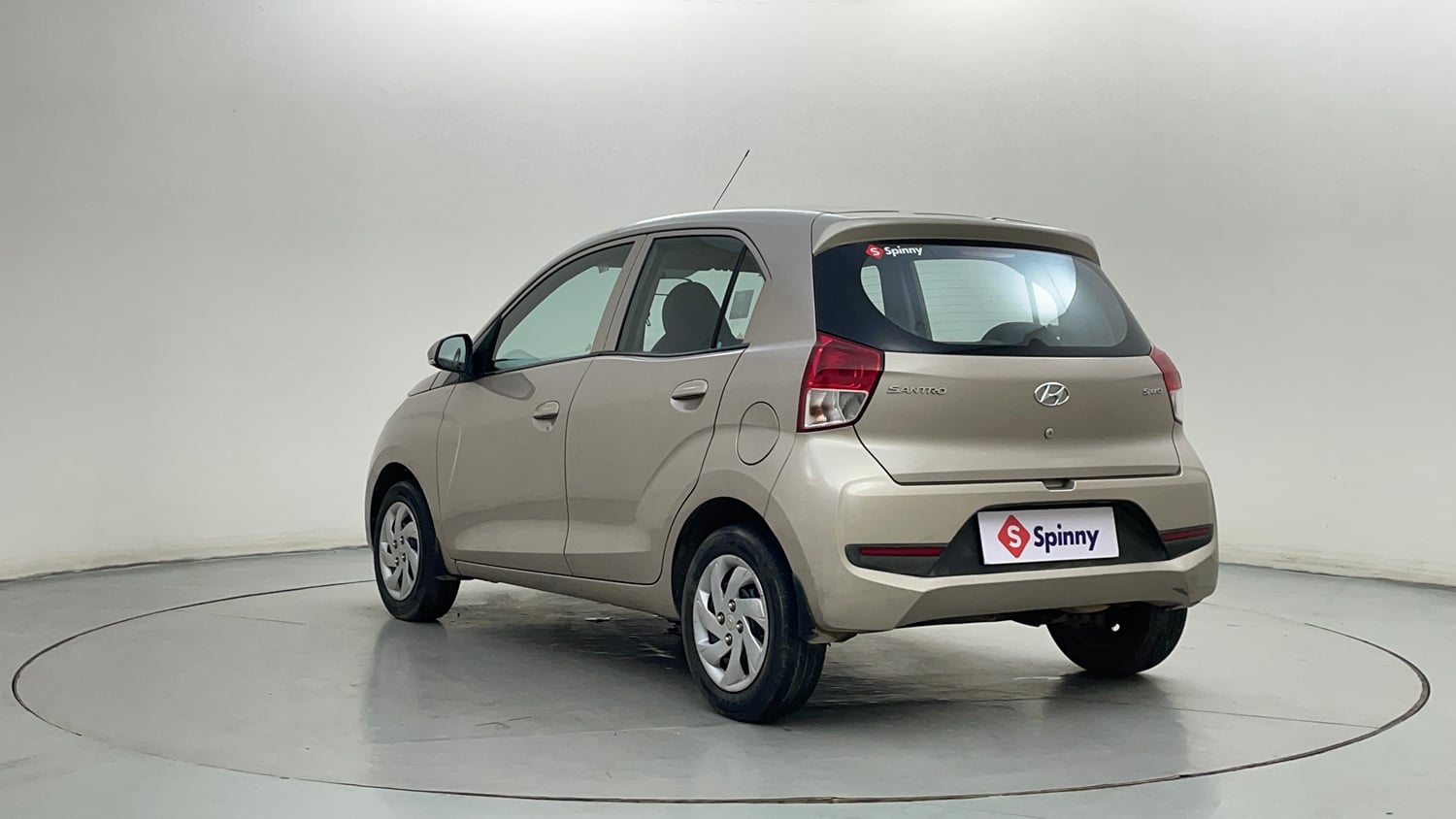 Used 2019 Hyundai Santro Sportz Petrol Manual exterior LEFT REAR CORNER VIEW