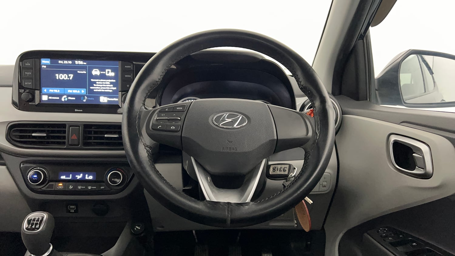 Used 2020 Hyundai Grand i10 Nios Sportz 1.2 Kappa VTVT Petrol Manual interior STEERING VIEW