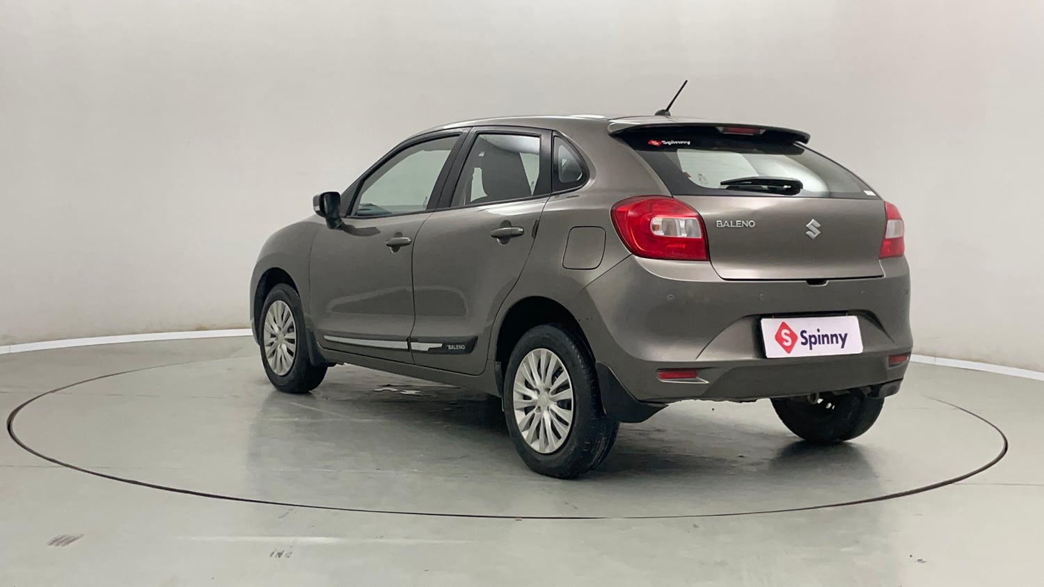 Used 2019 Maruti Suzuki Baleno Delta Petrol Manual exterior LEFT REAR CORNER VIEW