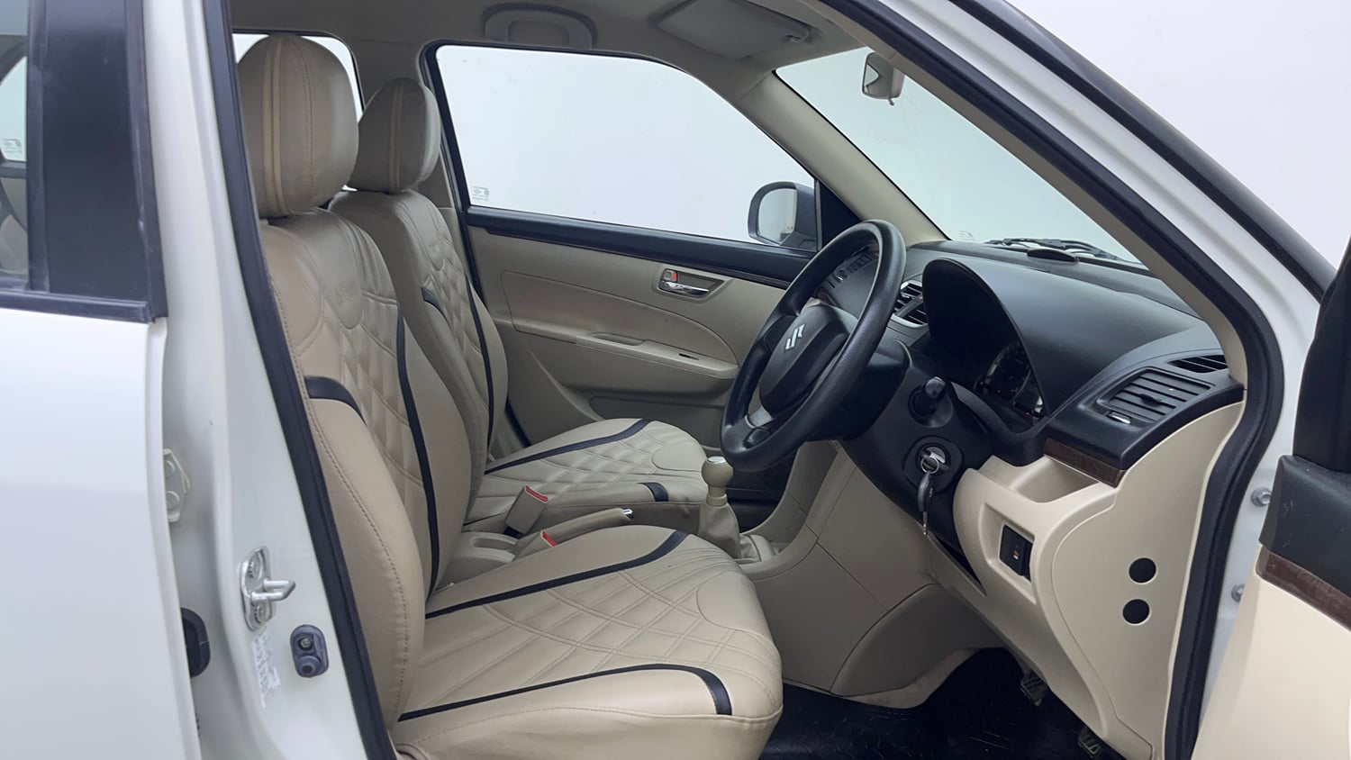 Used 2015 Maruti Suzuki Swift Dzire VXI Petrol Manual interior RIGHT SIDE FRONT DOOR CABIN VIEW