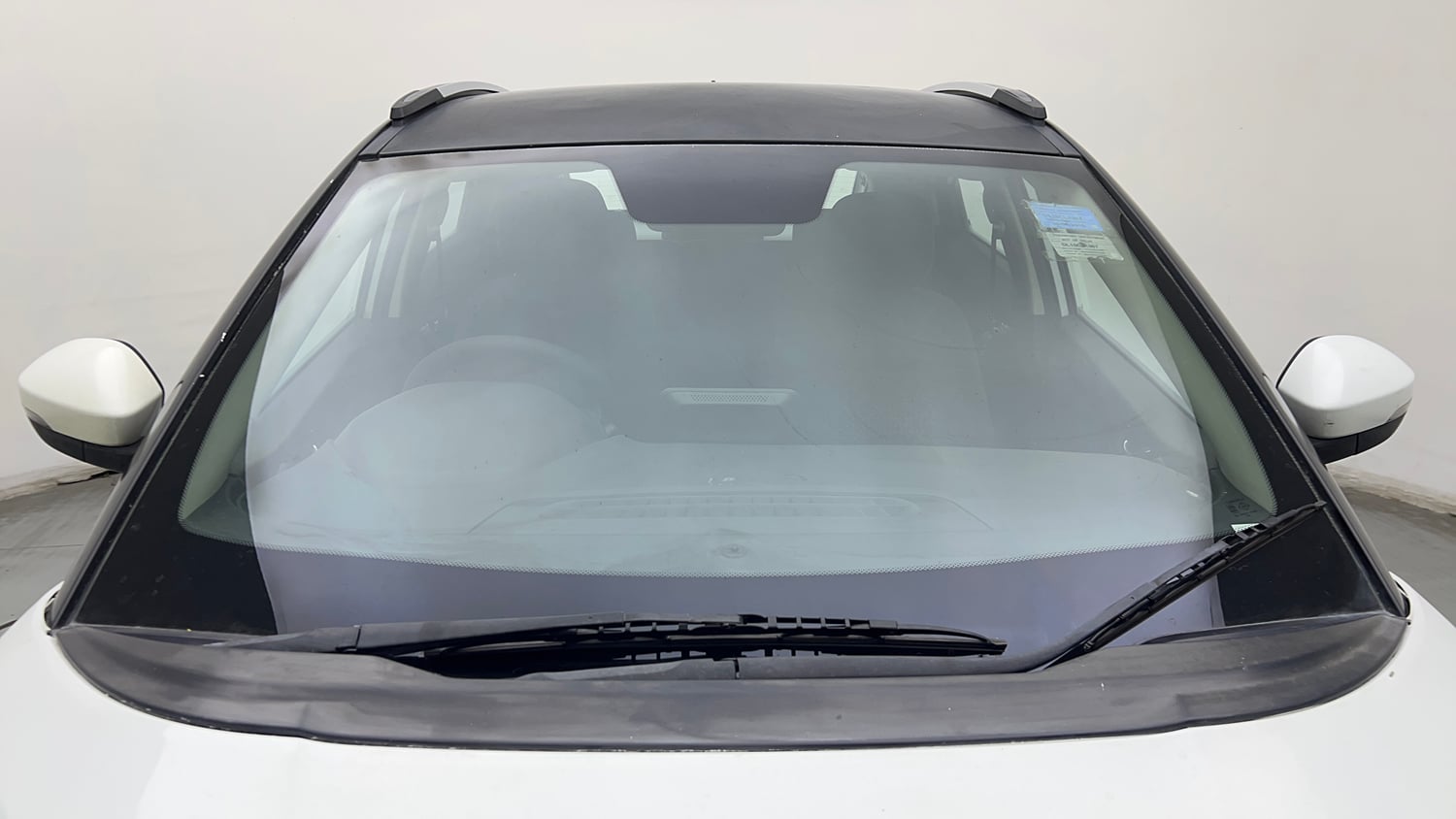 Used 2018 Tata Nexon XZA Plus Petrol Petrol Automatic exterior FRONT WINDSHIELD VIEW