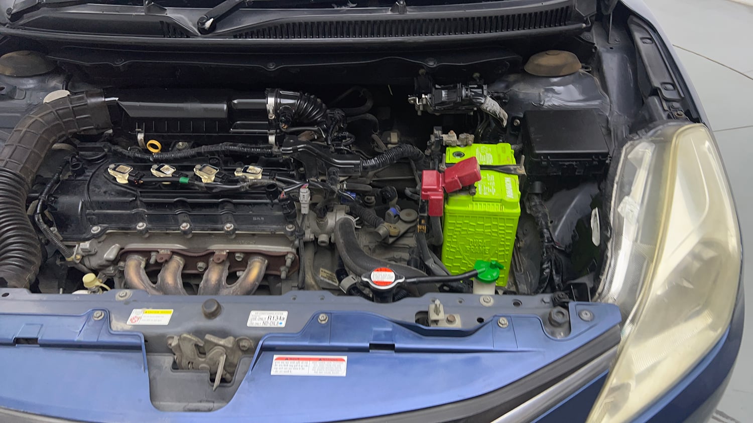 Used 2016 Maruti Suzuki Baleno Delta 1.2 Petrol Manual engine ENGINE LEFT SIDE VIEW