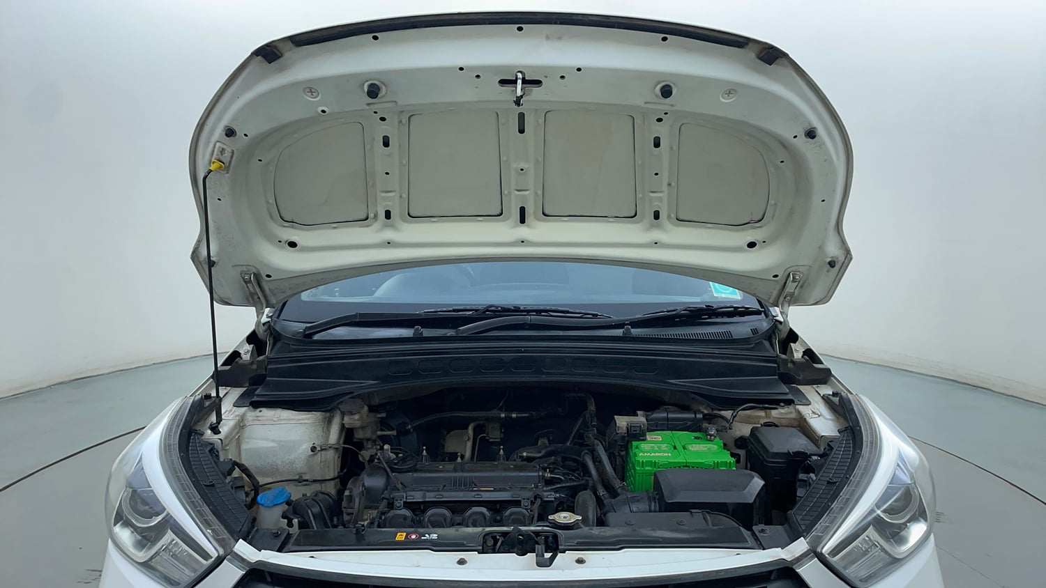 Used 2018 Hyundai Creta SX 1.6 AT Petrol Petrol Automatic engine ENGINE & BONNET OPEN FRONT VIEW