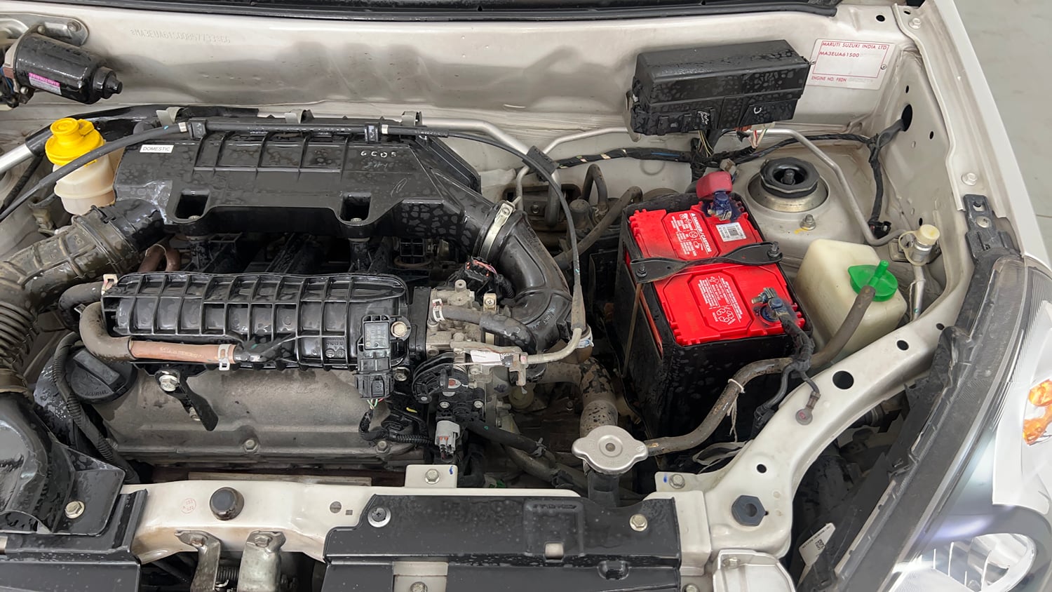 Used 2016 Maruti Suzuki Alto 800 Lxi Petrol Manual engine ENGINE LEFT SIDE VIEW