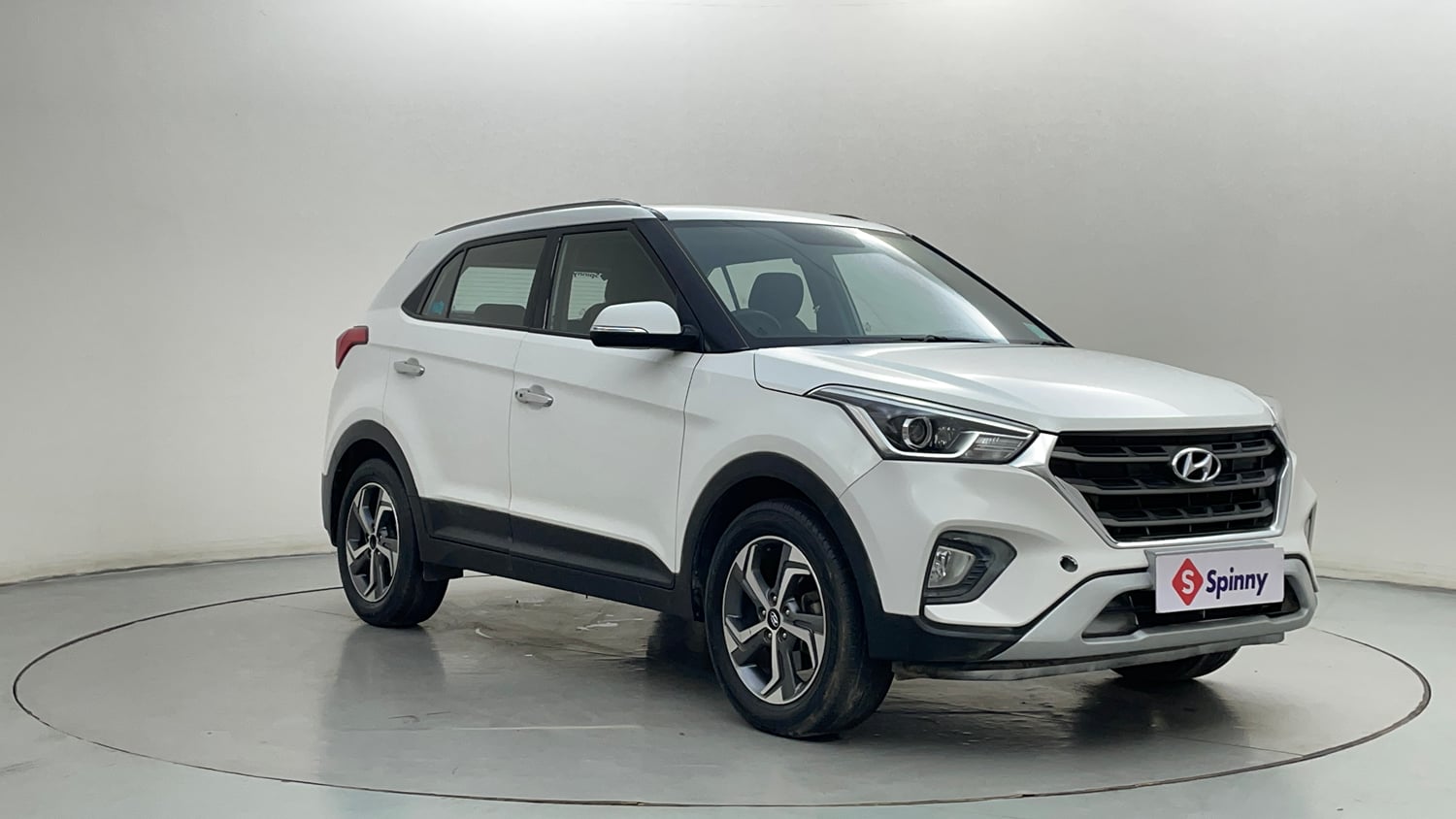 Used 2018 Hyundai Creta SX 1.6 AT Petrol Petrol Automatic exterior RIGHT FRONT CORNER VIEW