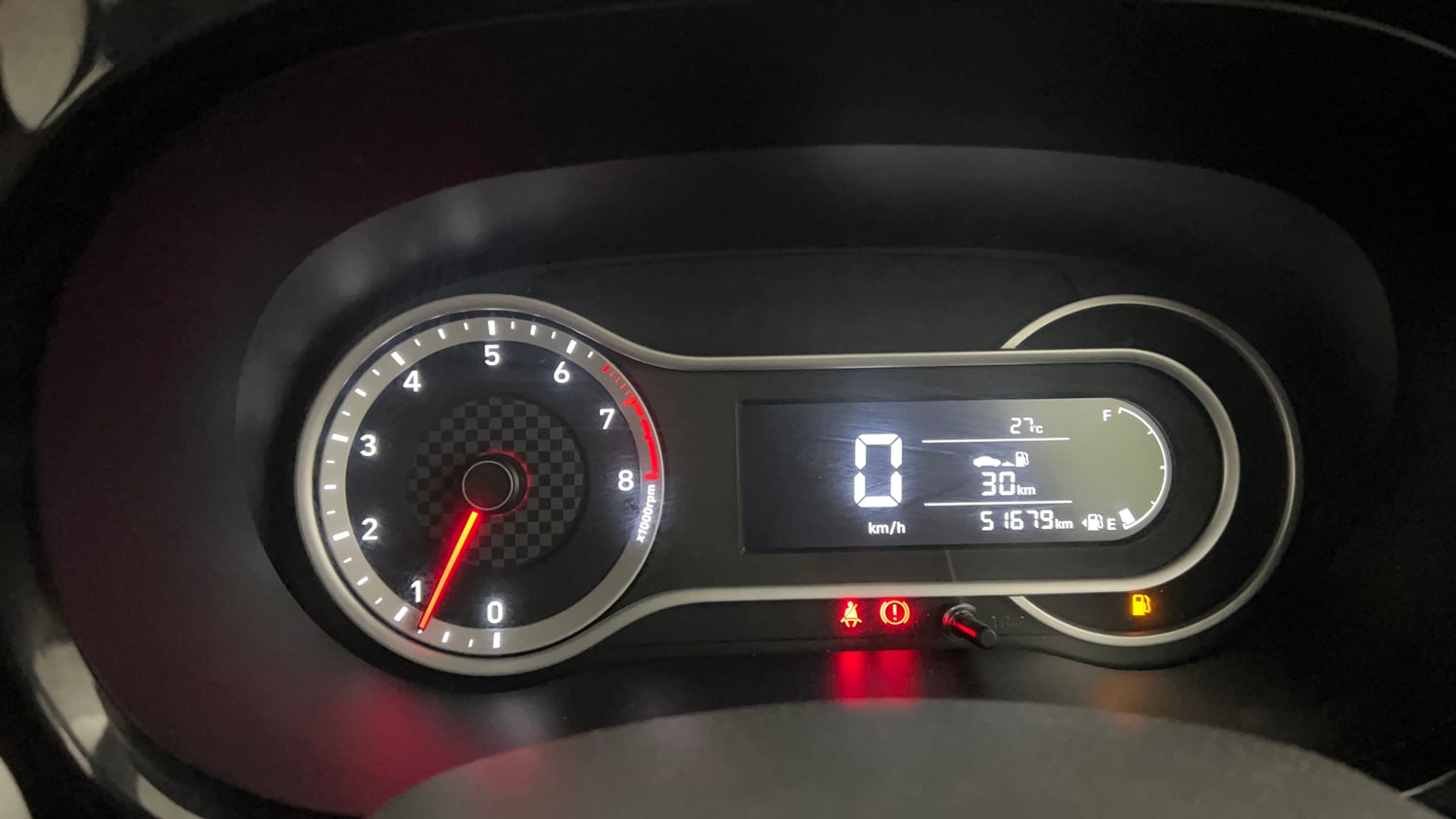 Used 2020 Hyundai Grand i10 Nios Sportz 1.2 Kappa VTVT Petrol Manual interior CLUSTERMETER VIEW