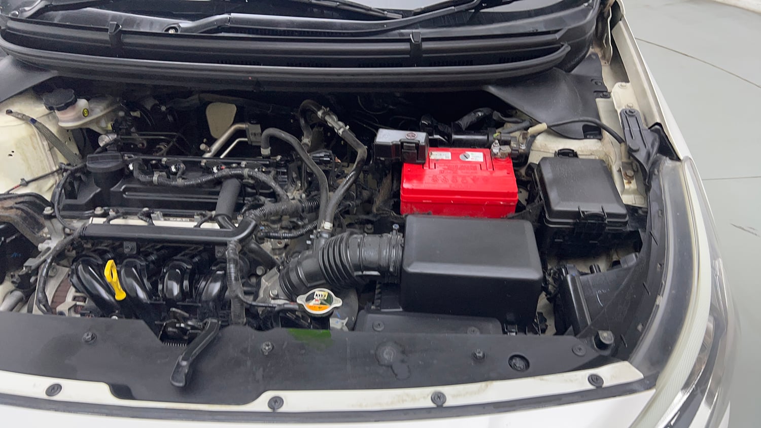 Used 2018 Hyundai Elite i20 Asta 1.2 AT Petrol Automatic engine ENGINE LEFT SIDE VIEW