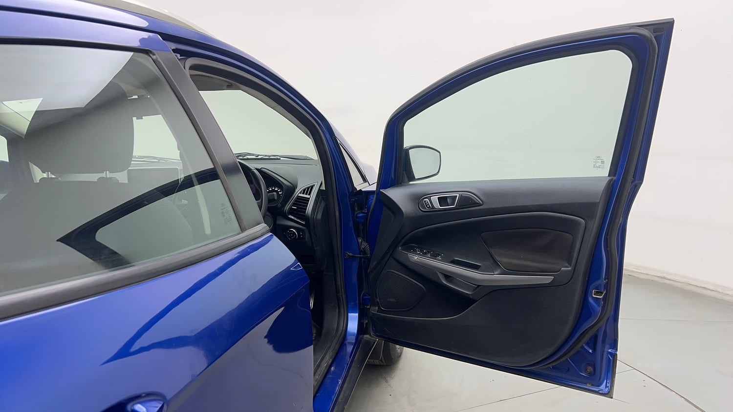 Used 2018 Ford EcoSport Titanium 1.5L Ti-VCT Petrol Manual interior RIGHT FRONT DOOR OPEN VIEW