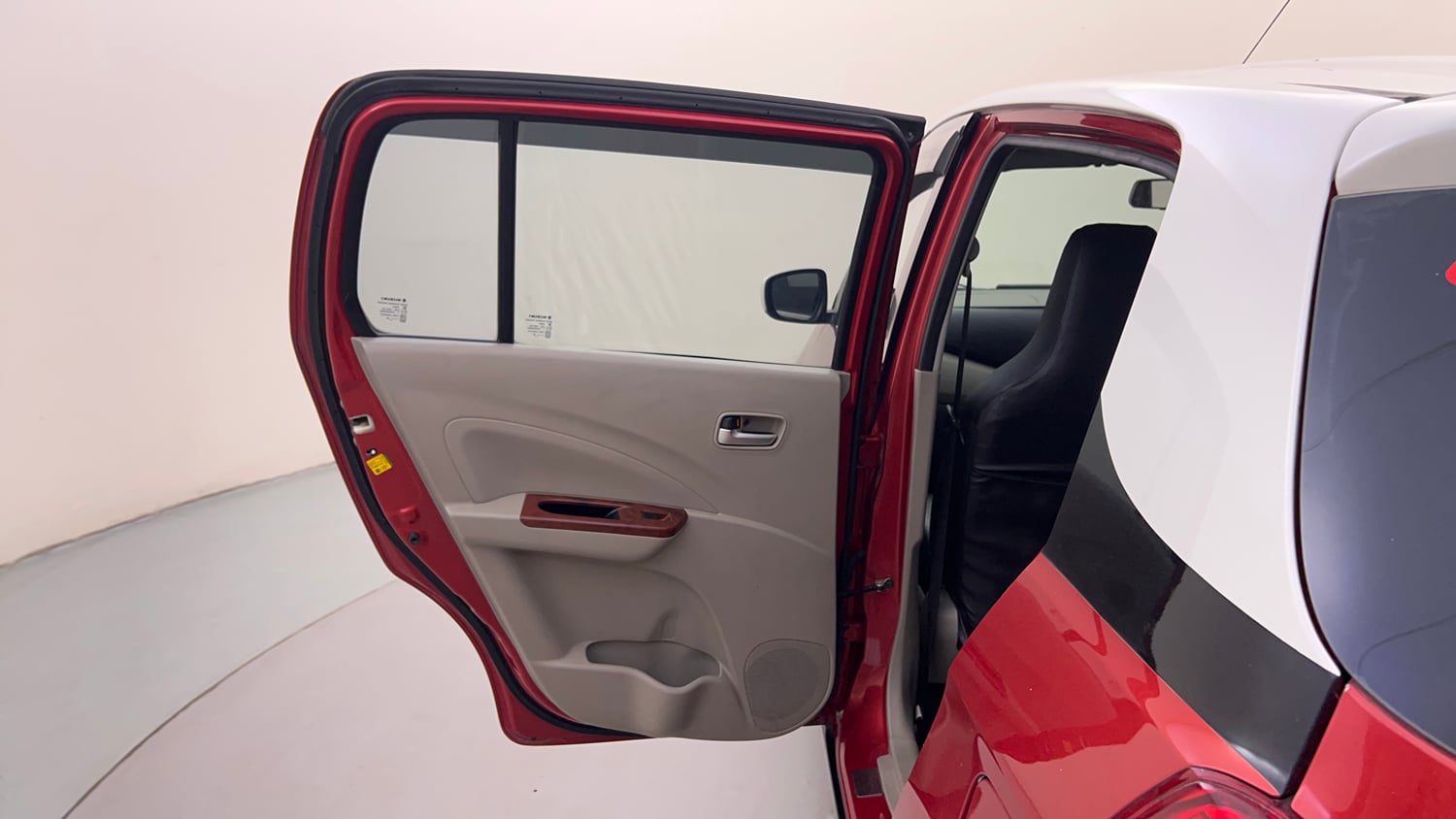 Used 2016 Maruti Suzuki Celerio VXi Petrol Manual interior LEFT REAR DOOR OPEN VIEW