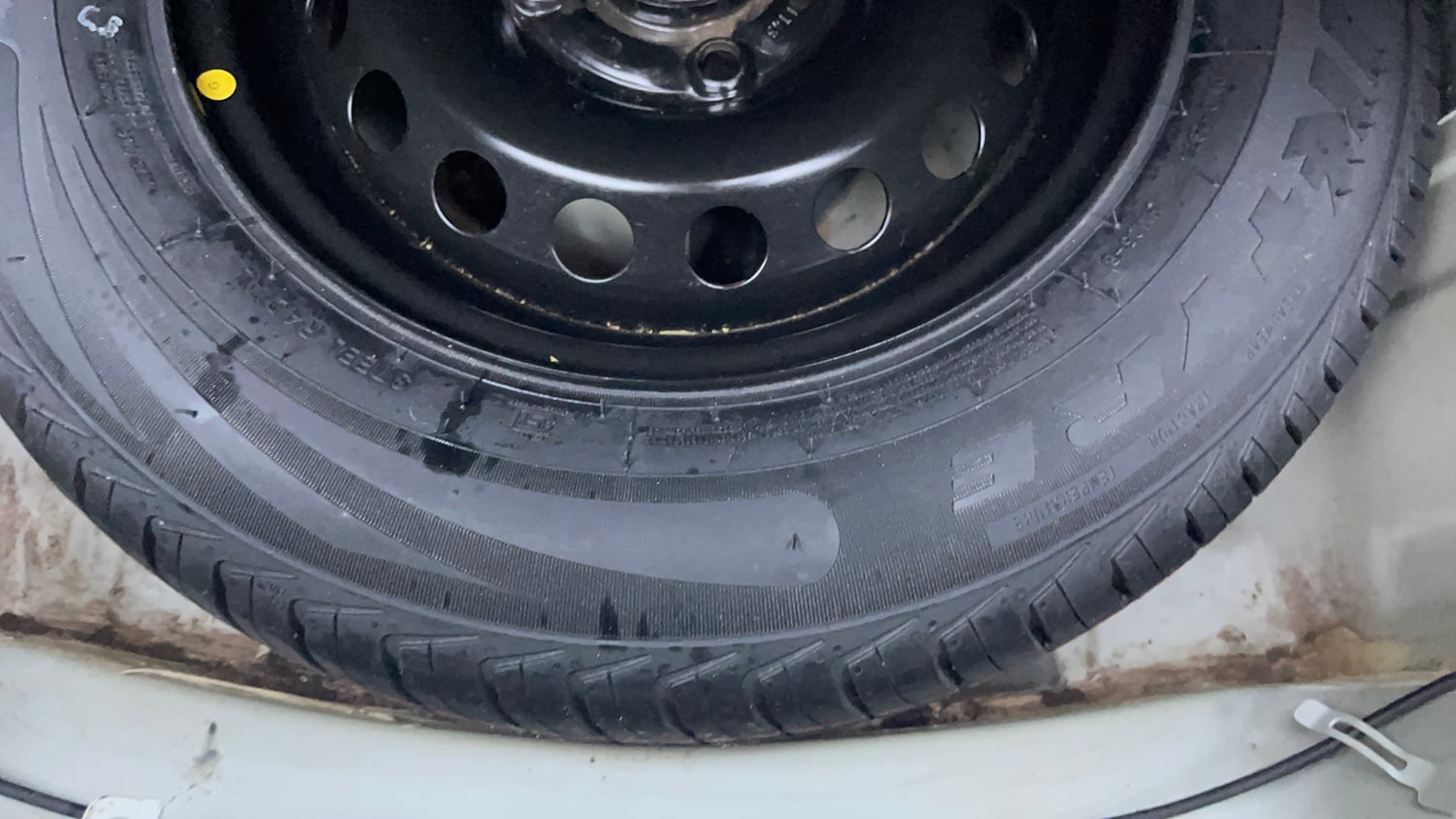 Used 2021 Tata Tiago XT Petrol Manual tyres SPARE TYRE VIEW