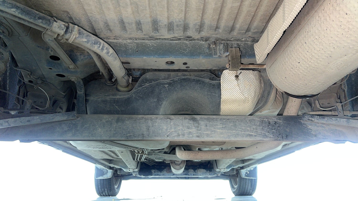 Used 2018 Ford EcoSport Titanium 1.5L Ti-VCT Petrol Manual extra REAR UNDERBODY VIEW (TAKEN FROM REAR)