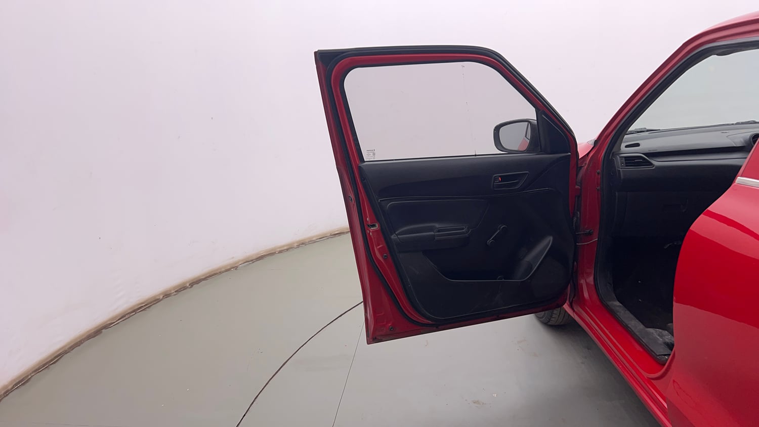 Used 2018 Maruti Suzuki Swift LXi Petrol Manual interior LEFT FRONT DOOR OPEN VIEW
