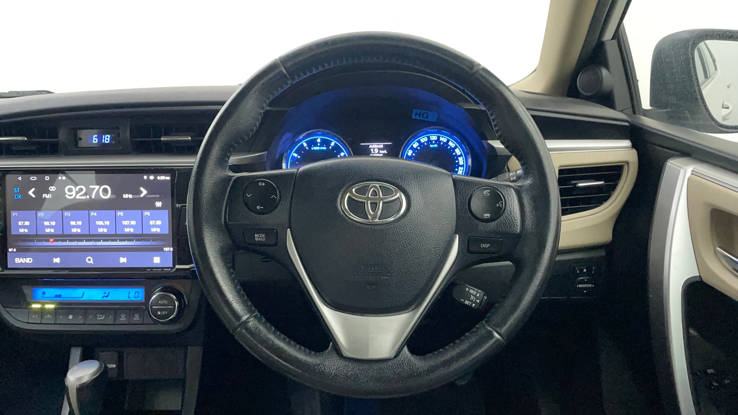 Used 2015 Toyota Corolla Altis VL AT Petrol Petrol Automatic interior STEERING VIEW