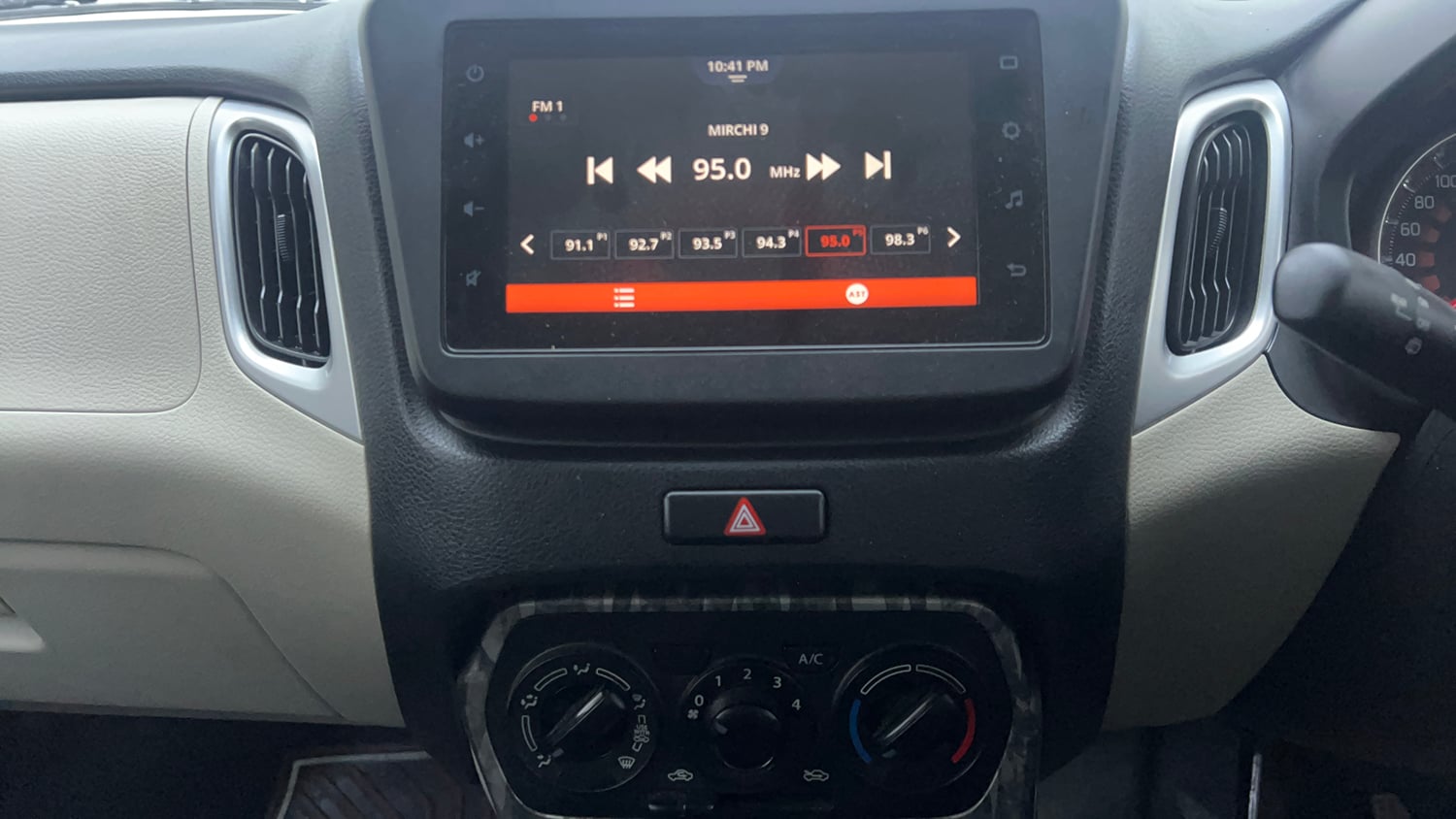 Used 2025 Maruti Suzuki Wagon R ZXI Plus 1.2 AGS Petrol Automatic interior MUSIC SYSTEM & AC CONTROL VIEW