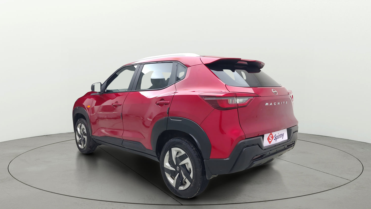 Used 2025 Nissan Magnite XE Petrol Manual exterior LEFT REAR CORNER VIEW