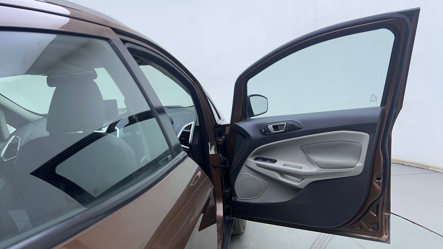 Used 2016 Ford EcoSport Titanium 1.5L TDCi Diesel Manual interior RIGHT FRONT DOOR OPEN VIEW