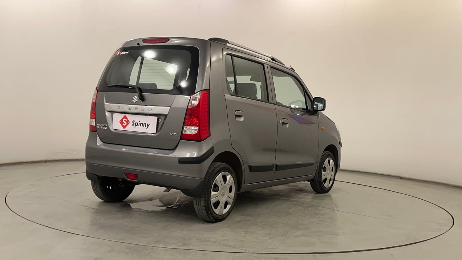 Used 2014 Maruti Suzuki Wagon R VXI Petrol Manual exterior RIGHT REAR CORNER VIEW